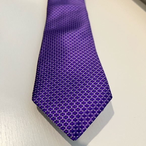Men's Purple Tie - Picture 1 of 5